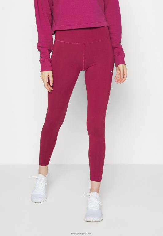 روبي قرمزي Tommy Hilfiger طماق الرسم 446446575