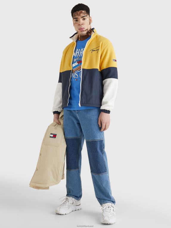 توسكان الأصفر Tommy Hilfiger سترة وسائط مختلطة مميزة 44644659