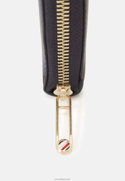 مزيج الفضاء الأزرق Tommy Hilfiger محفظة مونوغرام مميزة 446446598