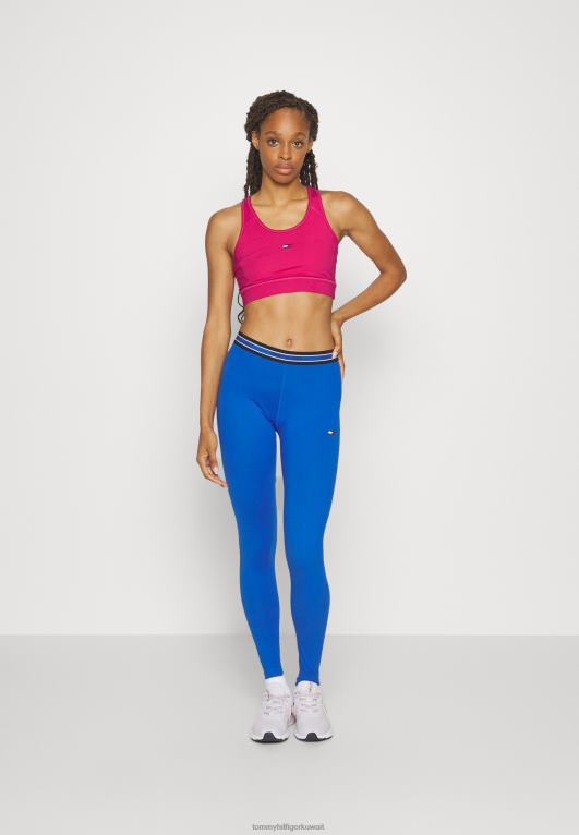 أرجواني غريب الأطوار Tommy Hilfiger حمالة صدر رياضية ذات دعم متوسط ​​الكثافة 446446615