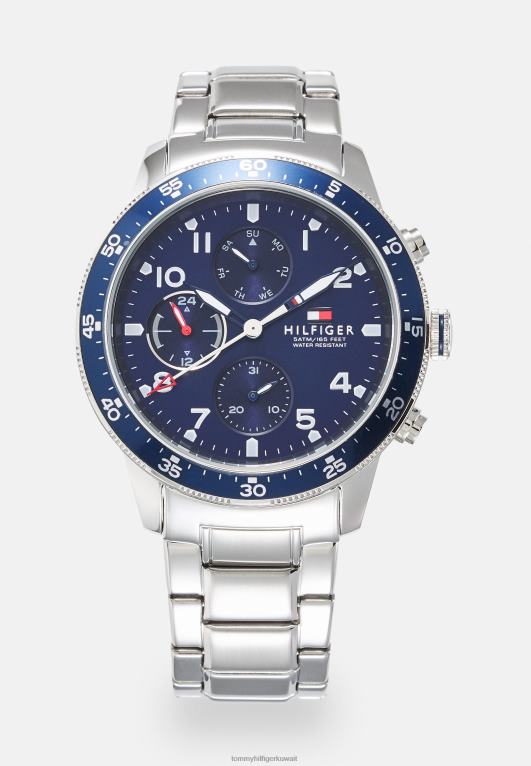 فضي اللون/أزرق Tommy Hilfiger ساعة جيمي 446446618