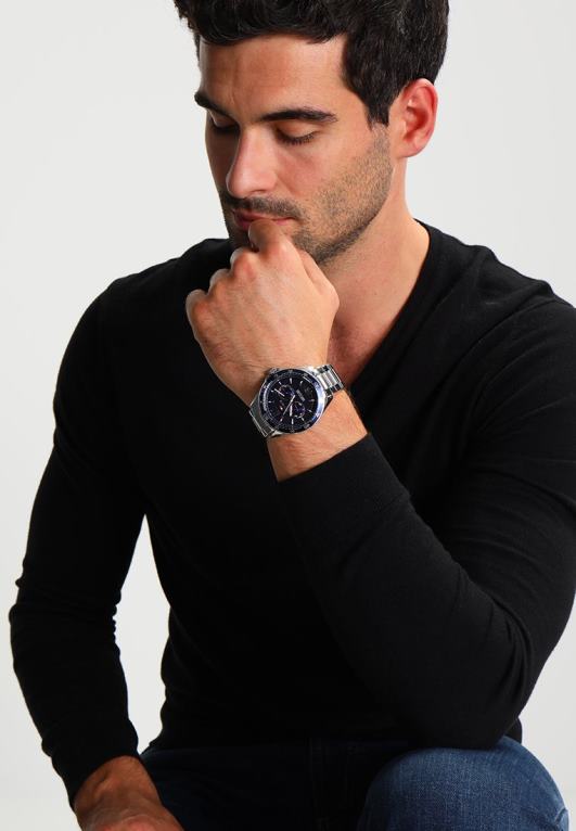 سيلبرفاربن/بلو Tommy Hilfiger ساعة كرونوغراف 446446625