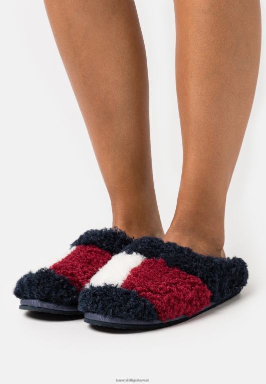 احمر ابيض ازرق Tommy Hilfiger النعال المنزلية 446446628