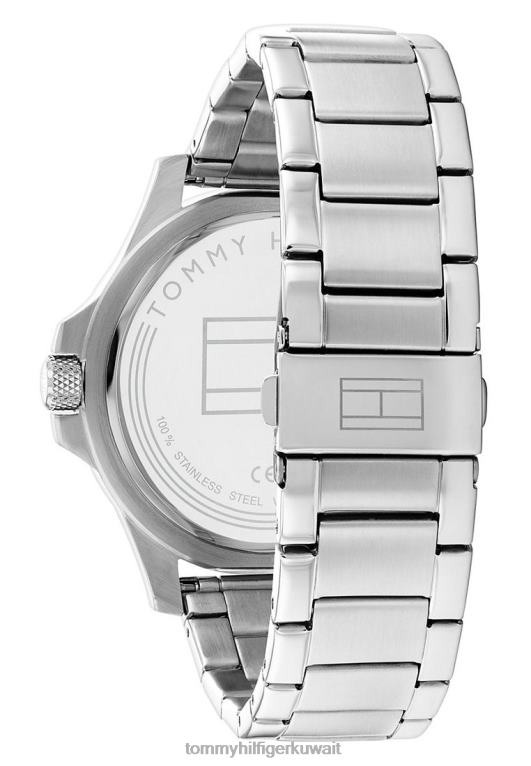 كل الفضة Tommy Hilfiger ساعة ريان 446446654