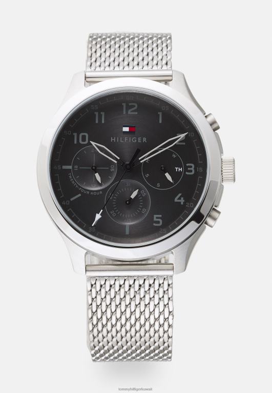 فضي اللون/رمادي Tommy Hilfiger ساعة آشر كرونوغراف 446446658
