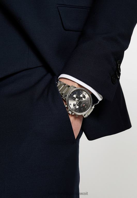 فضية اللون Tommy Hilfiger ساعة دانيال 446446663
