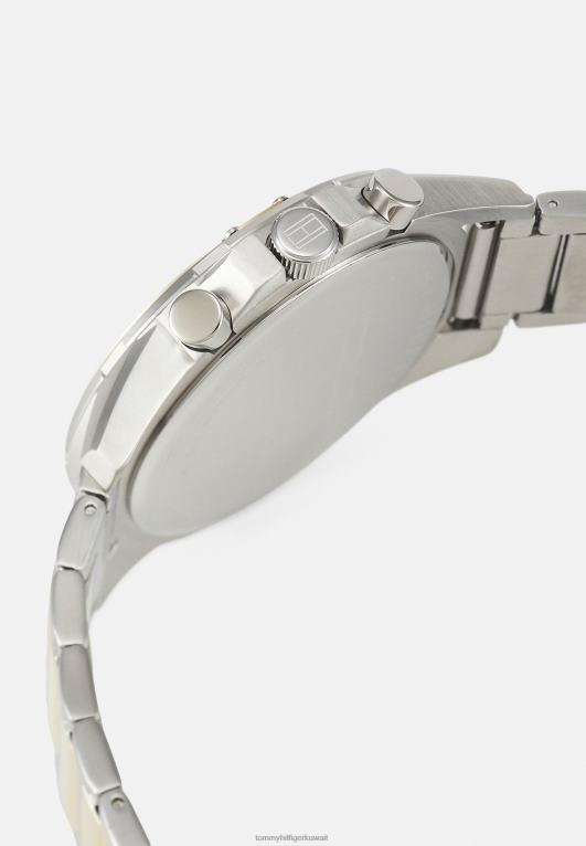 فضي اللون/أزرق Tommy Hilfiger ساعة ميسون كرونوغراف 446446665