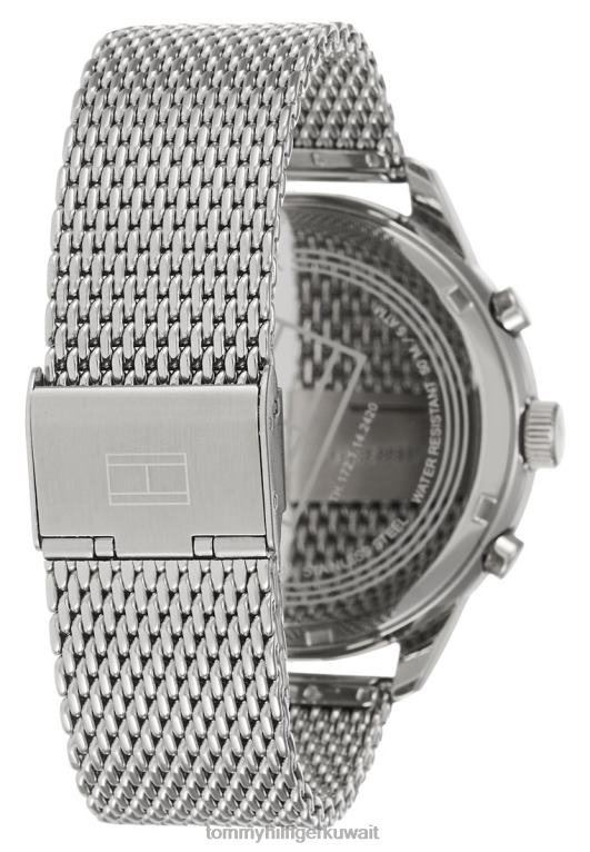 فضي اللون/رمادي Tommy Hilfiger ساعة كرونوغراف كاجوال تشيس 446446679