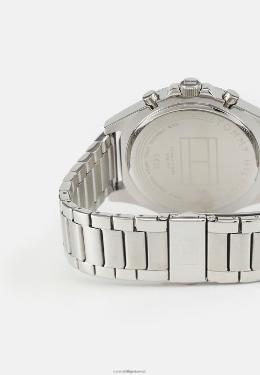 فضي اللون/أسود Tommy Hilfiger ساعة لارسون 446446684