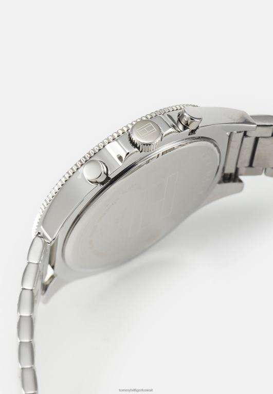 فضي اللون/أسود Tommy Hilfiger ساعة لارسون 446446684