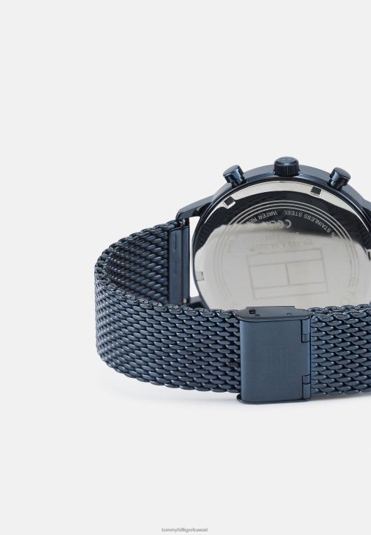 كله أزرق Tommy Hilfiger ساعة ليونارد كرونوغراف 446446687