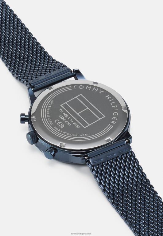 كله أزرق Tommy Hilfiger ساعة ليونارد كرونوغراف 446446687
