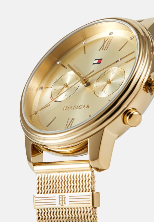 ذهبية اللون Tommy Hilfiger ساعة عادية 446446697