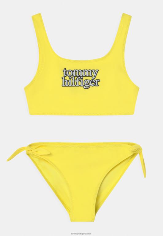 أصفر مغناطيسي Tommy Hilfiger مجموعة بيكيني براليت 446446708