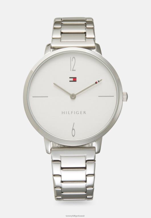 فضي اللون/أبيض Tommy Hilfiger ساعة ليزا 446446713
