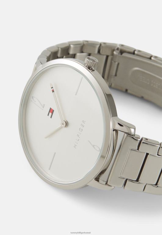 فضي اللون/أبيض Tommy Hilfiger ساعة ليزا 446446713