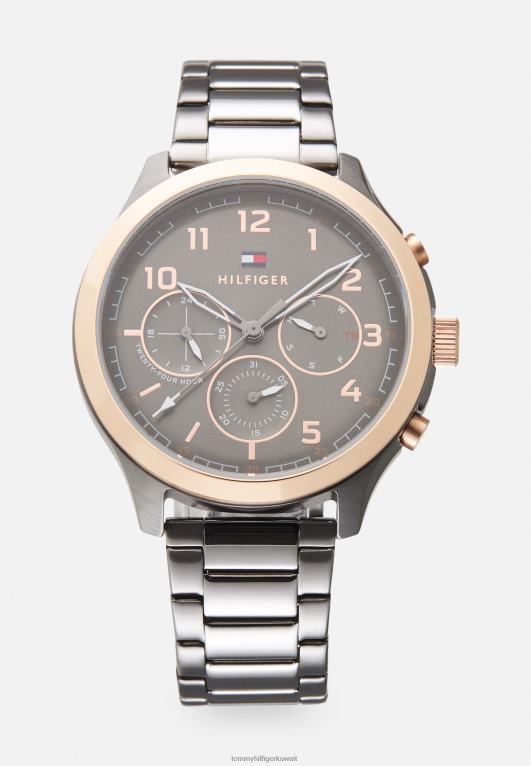 رمادي/وردي اللون Tommy Hilfiger ساعة آشر كرونوغراف 446446716