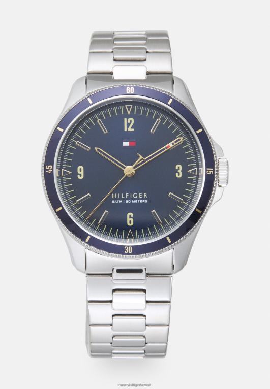 فضي اللون/أزرق Tommy Hilfiger ساعة مافريك 446446720