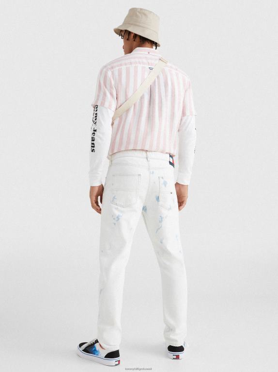 لون الدنيم Tommy Hilfiger جينز مدبب رخامي 44644677