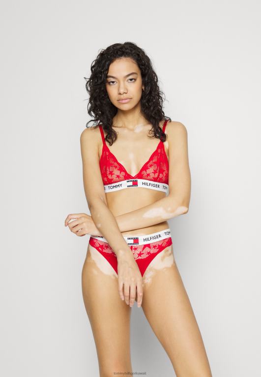 الأحمر الأساسي Tommy Hilfiger حمالة صدر مثلثة 446446819