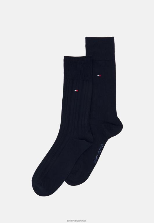 القوات البحرية Tommy Hilfiger جوارب رجالية فاخرة مكونة من قطعتين 446446827