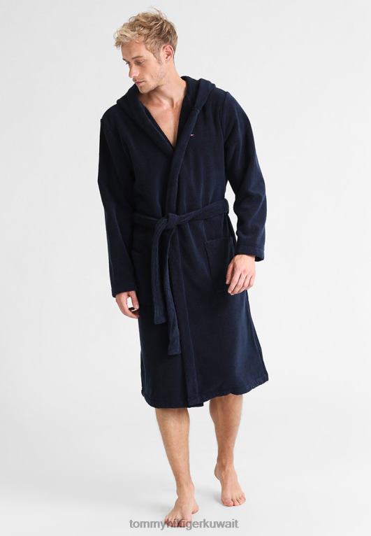 السترة البحرية Tommy Hilfiger أيقونة روب حمام سترة البحرية 446446836