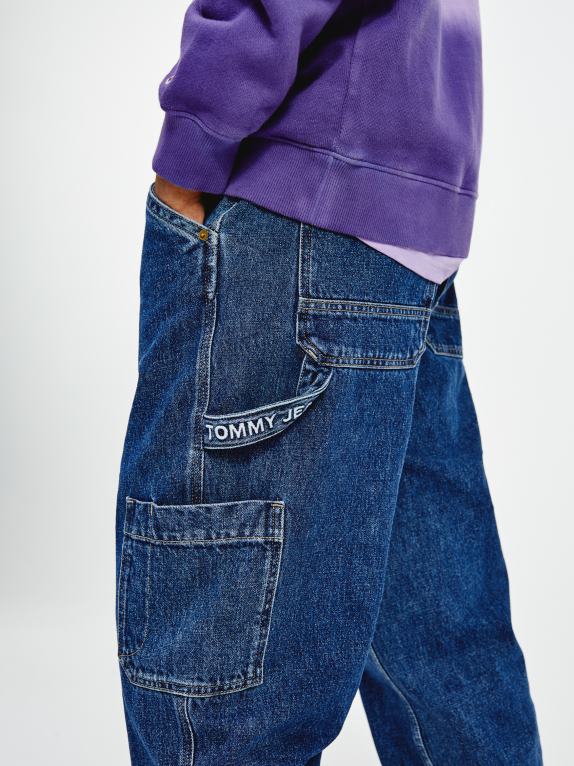 وسط الدنيم Tommy Hilfiger متزلج نجار تناسب الجينز القنب 44644684