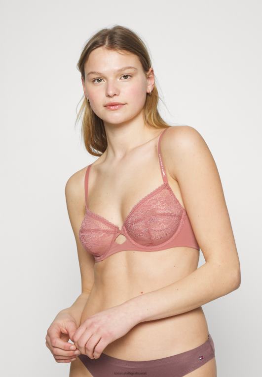 تمعدن Tommy Hilfiger حمالة صدر بسلك سفلي 446446852