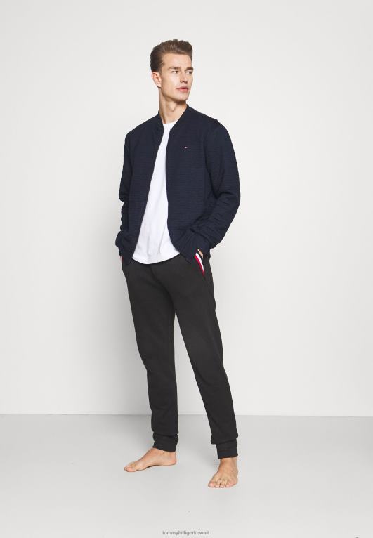 أسود Tommy Hilfiger تتبع قيعان بيجامة بانت 446446876