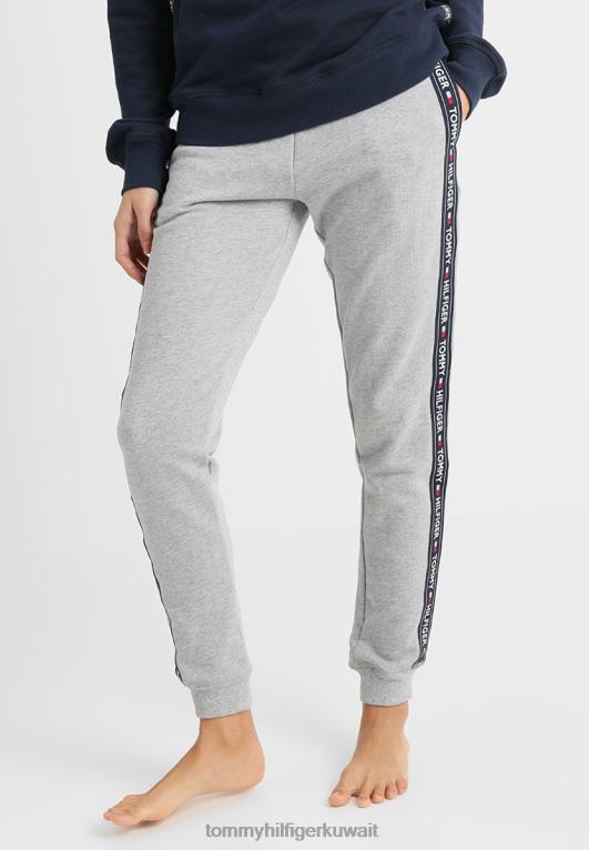 رمادي Tommy Hilfiger أجزاء سفلية بيجامة أصلية 446446884