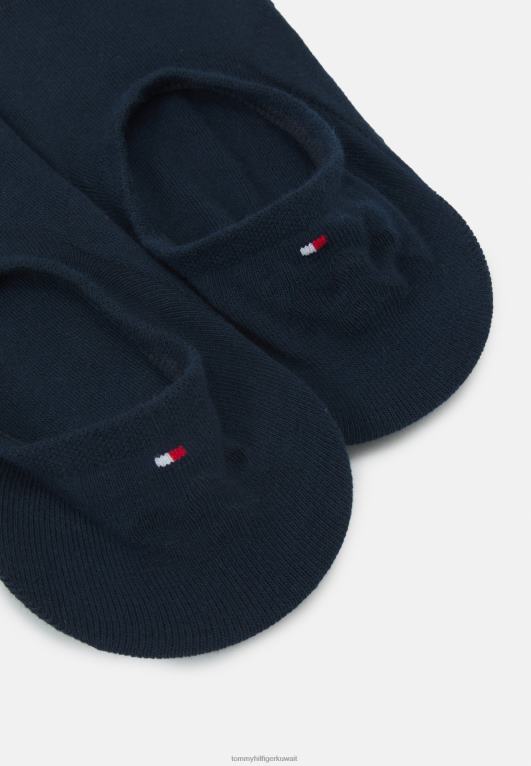 منتصف الليل الأزرق Tommy Hilfiger جوارب تدريب نسائية مكونة من قطعتين 446446895