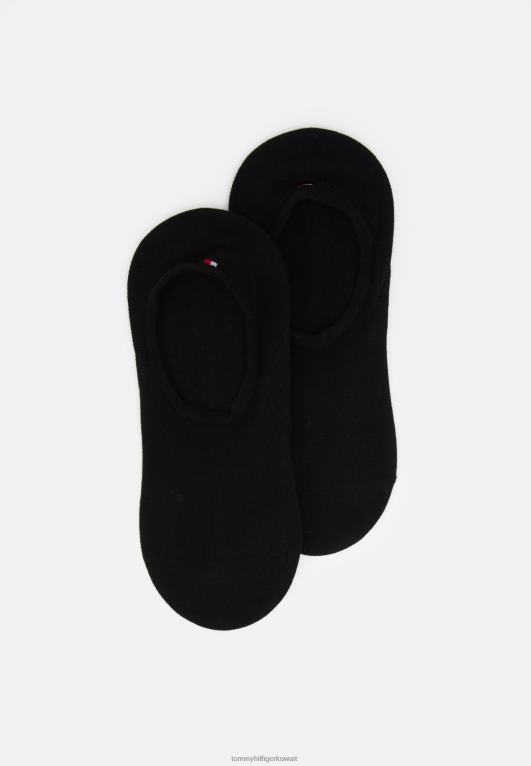 أسود Tommy Hilfiger جوارب تدريب للرجال مكونة من قطعتين 446446907