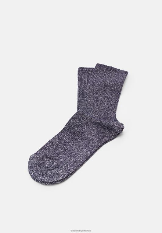 منتصف الليل الأزرق Tommy Hilfiger جوارب نسائية لامعة 446446913