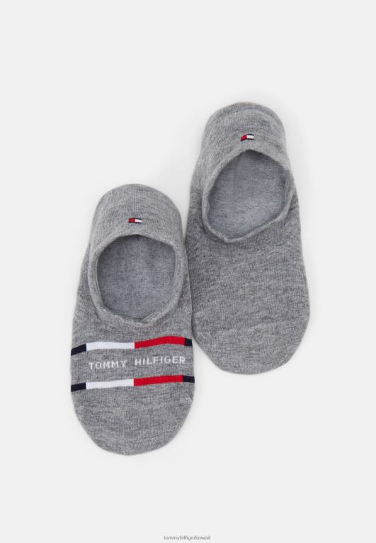 منتصف الرمادي Tommy Hilfiger جوارب تدريب للرجال مكونة من قطعتين من فوتي بريتون 446446925