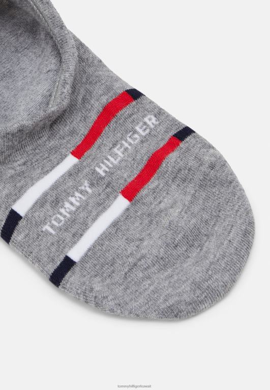 منتصف الرمادي Tommy Hilfiger جوارب تدريب للرجال مكونة من قطعتين من فوتي بريتون 446446925