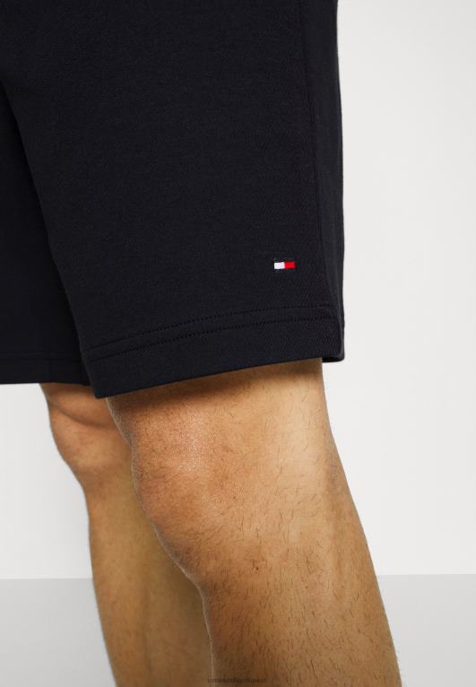 أسود Tommy Hilfiger قيعان بيجامة 446446928