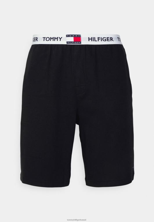 أسود Tommy Hilfiger قيعان بيجامة 446446928