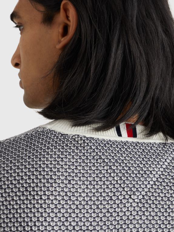 عاج Tommy Hilfiger سترة مريحة ذات لونين 44644693