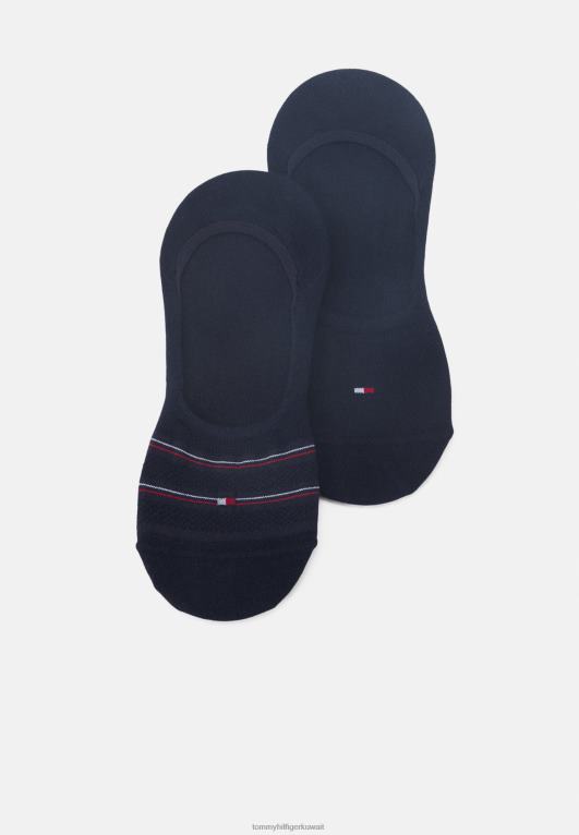 القوات البحرية Tommy Hilfiger مجموعة جوارب تدريب فوتي بريبي مكونة من قطعتين 446446944