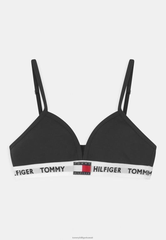 أسود Tommy Hilfiger حمالة صدر مثلثة مبطنة 446447053