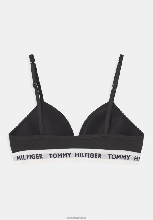 أسود Tommy Hilfiger حمالة صدر مثلثة مبطنة 446447053