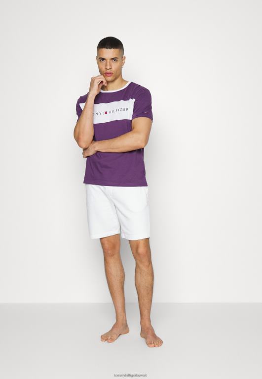 الأرجواني المعدني Tommy Hilfiger بيجامة أعلى 446447057