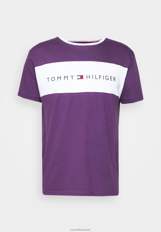 الأرجواني المعدني Tommy Hilfiger بيجامة أعلى 446447057