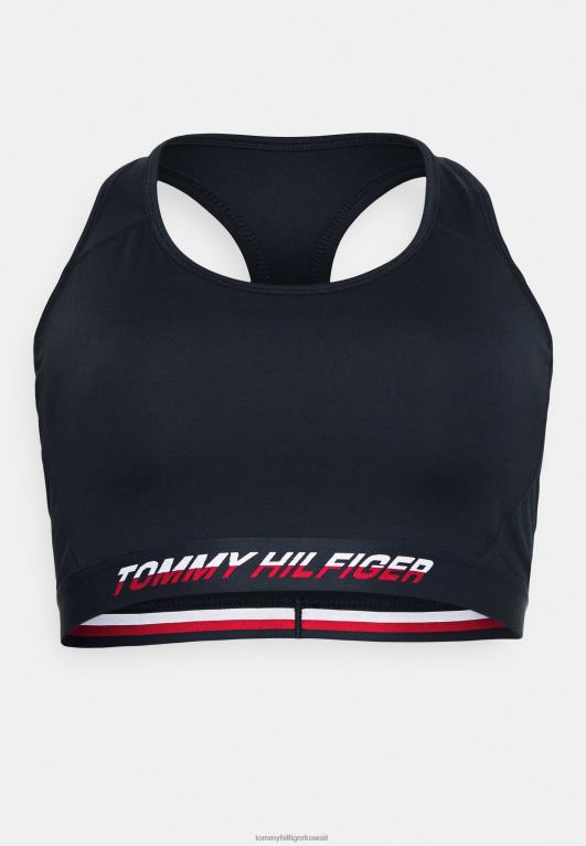 سماء الصحراء Tommy Hilfiger حمالة صدر رياضية ذات شريط متوسط ​​الكثافة ودعم متوسط 446447079