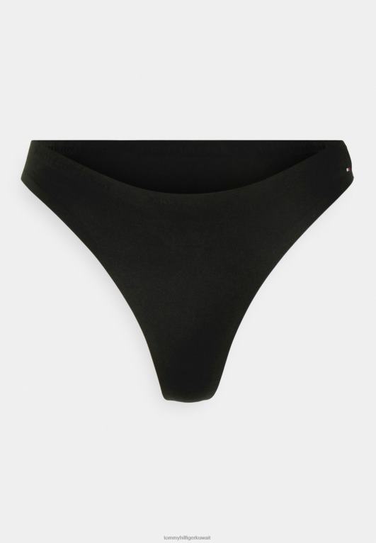 أسود Tommy Hilfiger قيعان ثونغ ثونغ 446447082
