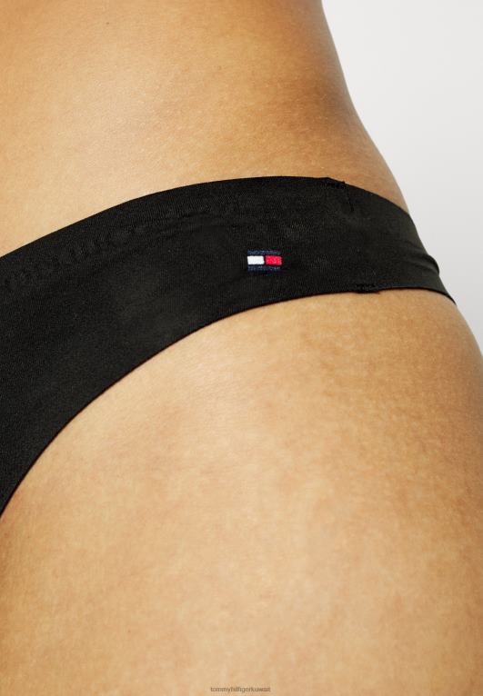 أسود Tommy Hilfiger قيعان ثونغ ثونغ 446447082
