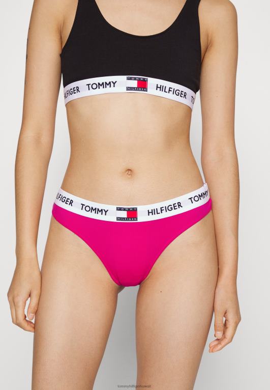 أرجواني غريب الأطوار Tommy Hilfiger ثونغ ثونغ 446447095