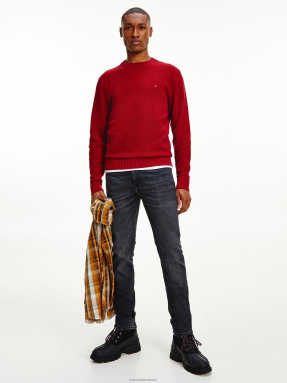 سباق القوارب الأحمر Tommy Hilfiger سترة من القطن العضوي الخالص 44644712