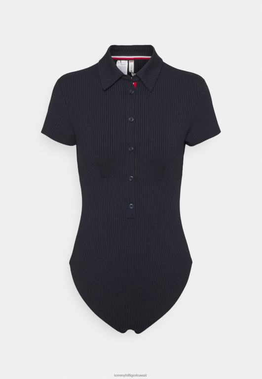 سماء الصحراء Tommy Hilfiger بولو قطعة واحدة الجسم 446447151