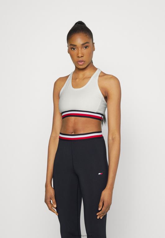 إكرو شريط شريطي عالمي Tommy Hilfiger حمالة صدر رياضية ذات شريط متوسط ​​الكثافة ودعم متوسط 446447161